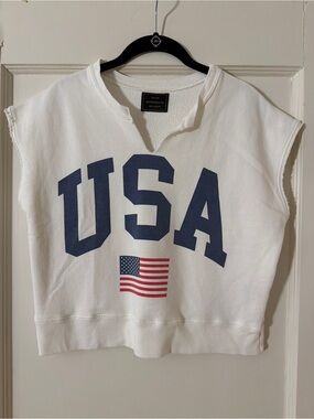 Retro brand USA Top